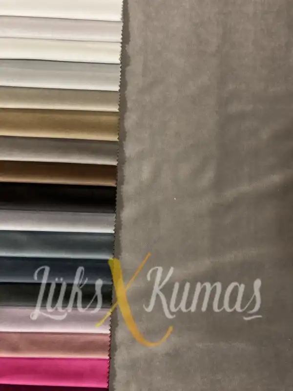Vizon Kadife Döşemelik Kumaş