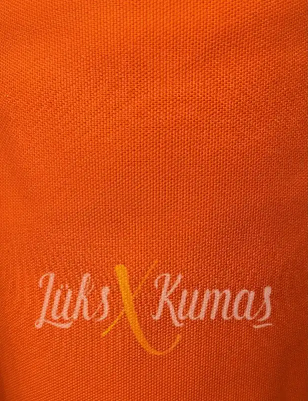 Turuncu Kanvas Kumaş