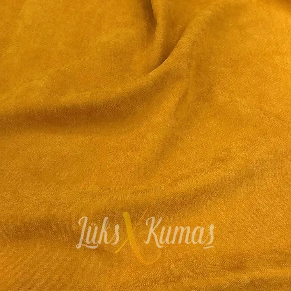 Hardal Düz Renk Döşemelik Kumaş