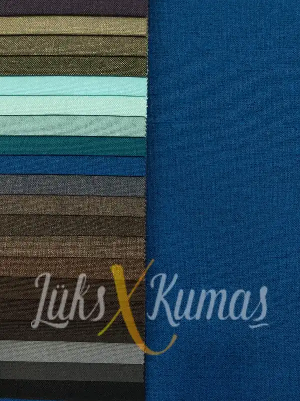 Lizbon 1024 Keten Örgülü Döşemelik Kumaş
