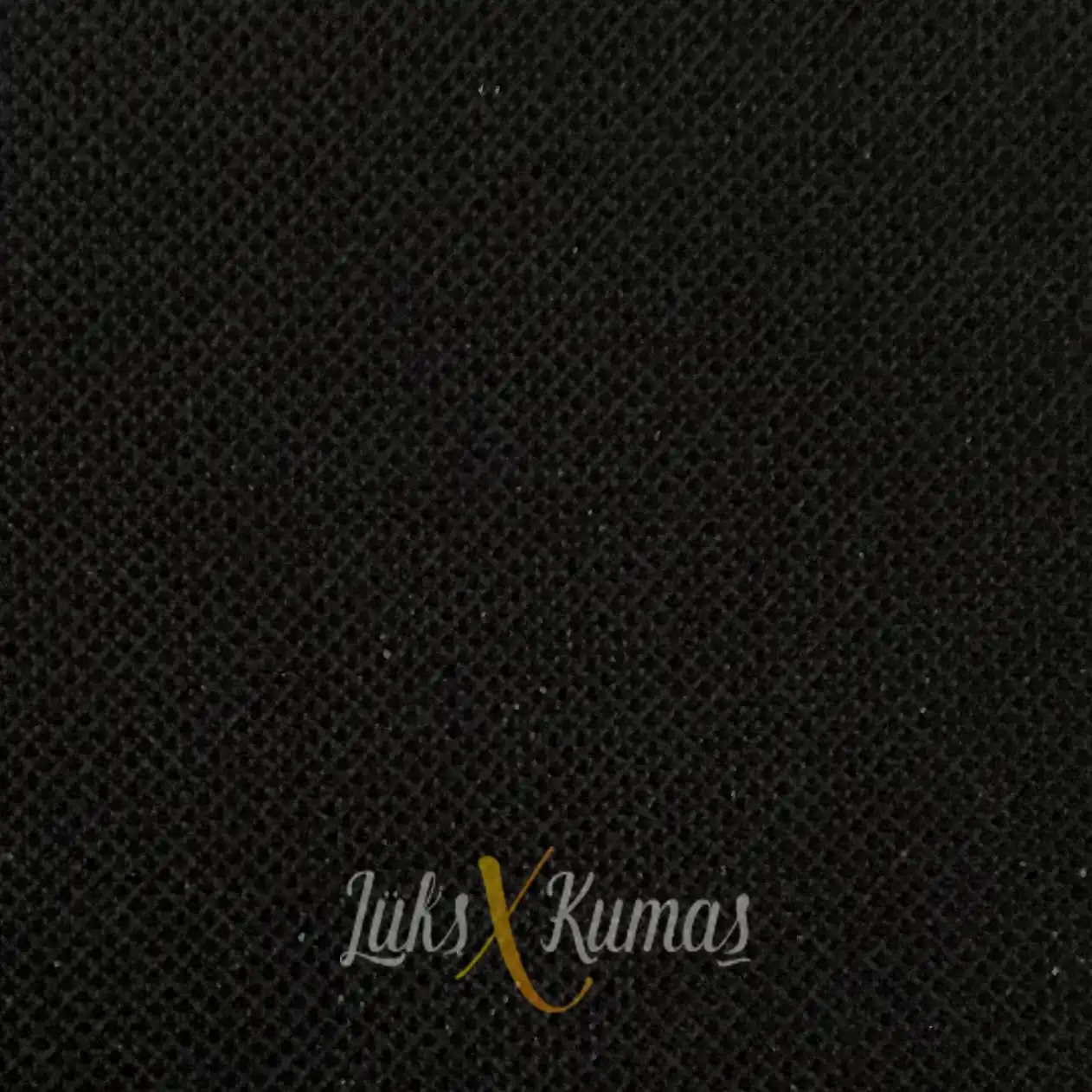 Siyah İmperteks Kumaş