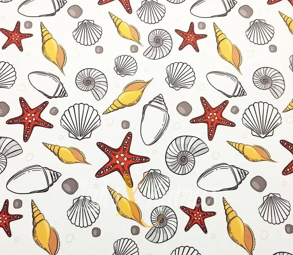 Soft Marin Desenli Kumaş